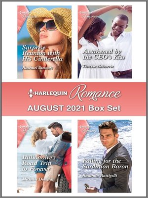 cover image of Harlequin Romance August 2021 Box Set